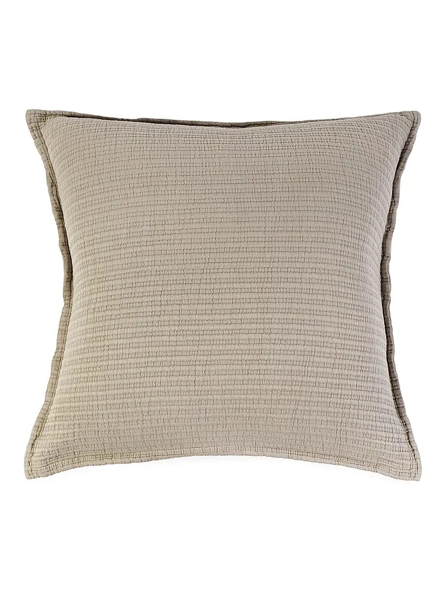 Pom Pom at Home Chatham Linen Euro Sham | Thumbnail 2 Pom Pom at Home Chatham Linen Euro Sham | Thumbnail 2