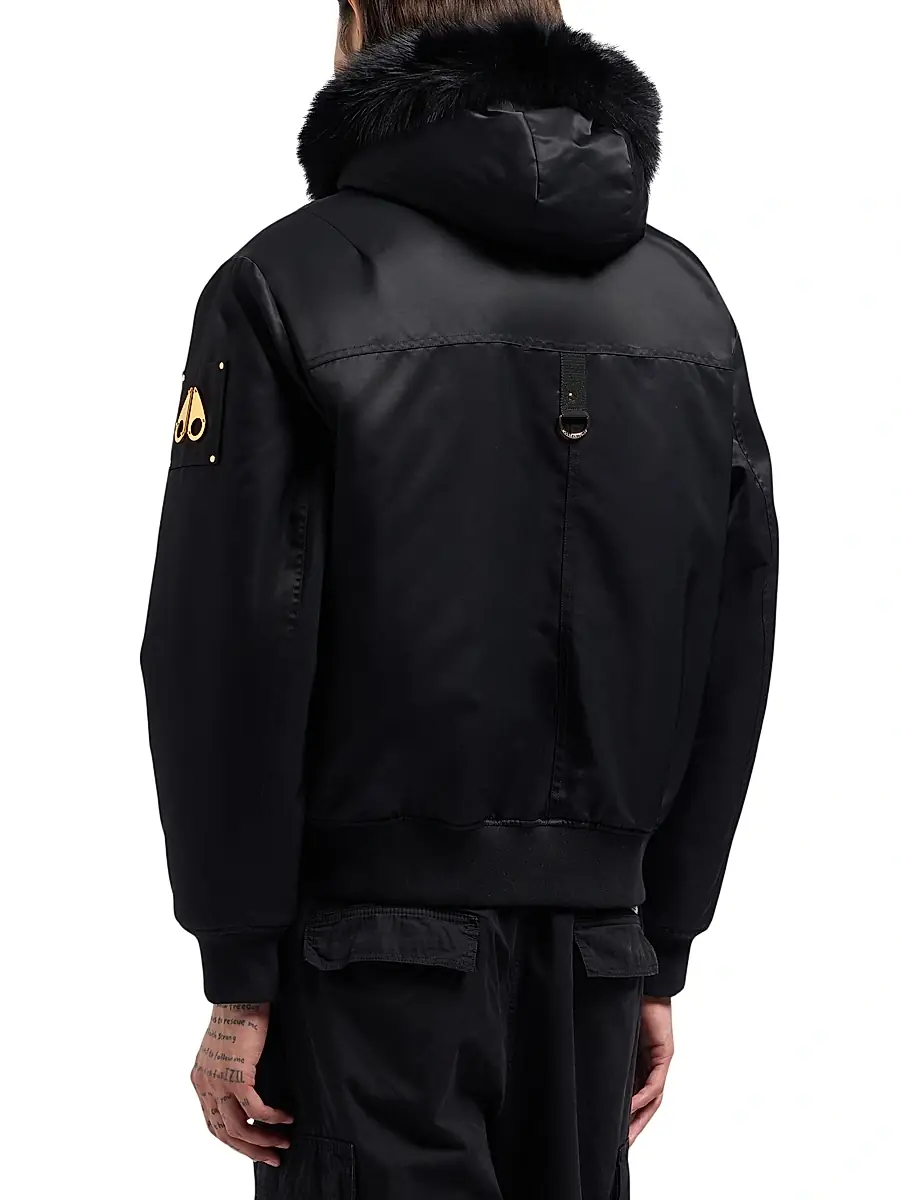 Moose Knuckles Men's Denali Gold Bomber Jacket | Thumbnail 5 Moose Knuckles Men's Denali Gold Bomber Jacket | Thumbnail 5