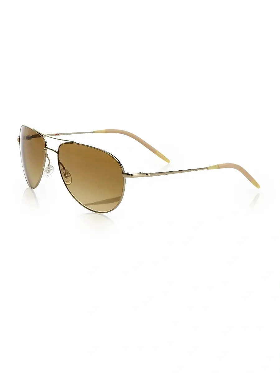 Oliver Peoples Women's Benedict 59MM Chrome Aviator Sunglasses | Thumbnail 2 Oliver Peoples Women's Benedict 59MM Chrome Aviator Sunglasses | Thumbnail 2