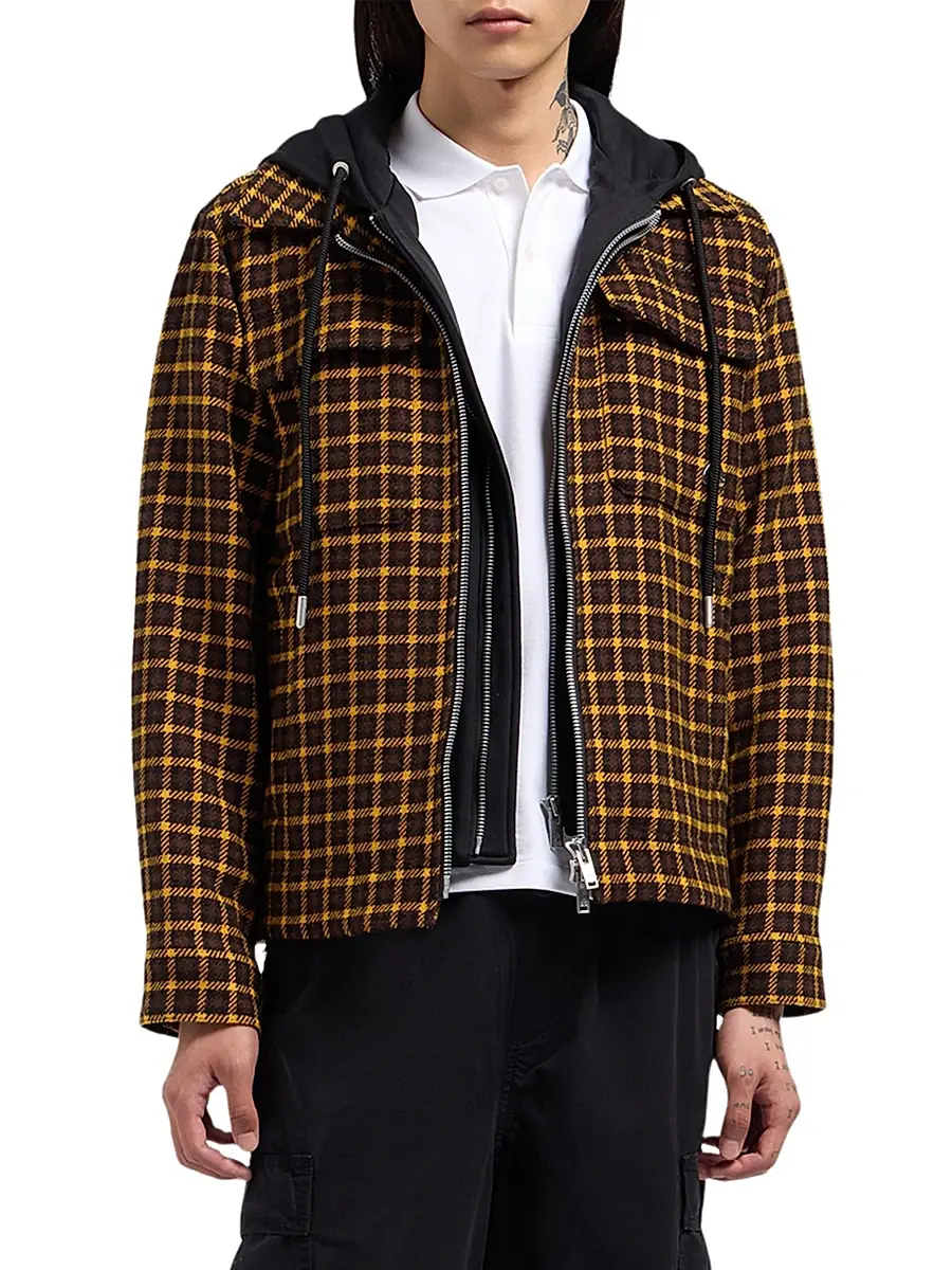 Moose Knuckles Men's Snowdon Layered Shirt Jacket | Thumbnail 4 Moose Knuckles Men's Snowdon Layered Shirt Jacket | Thumbnail 4