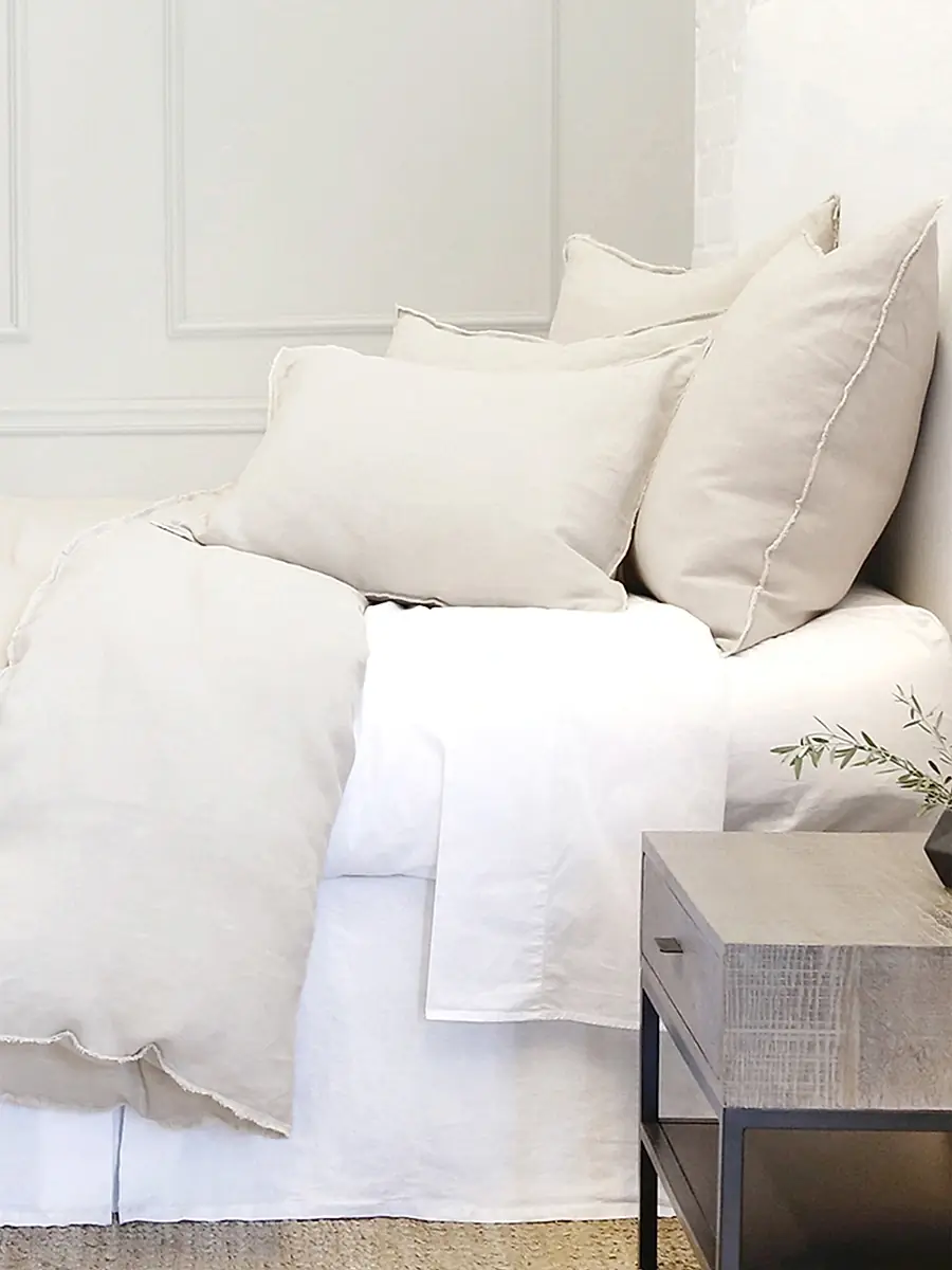 Pom Pom at Home Blair Linen Duvet Cover | Thumbnail 2 Pom Pom at Home Blair Linen Duvet Cover | Thumbnail 2