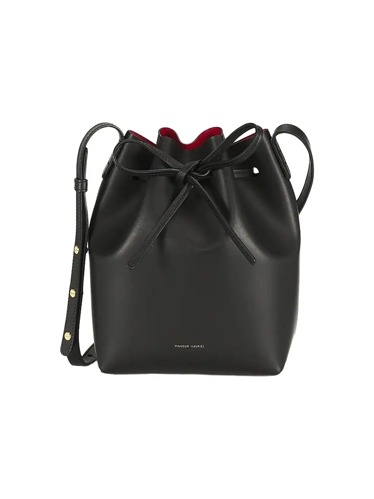 MANSUR GAVRIEL Women's Mini Leather Bucket Bag