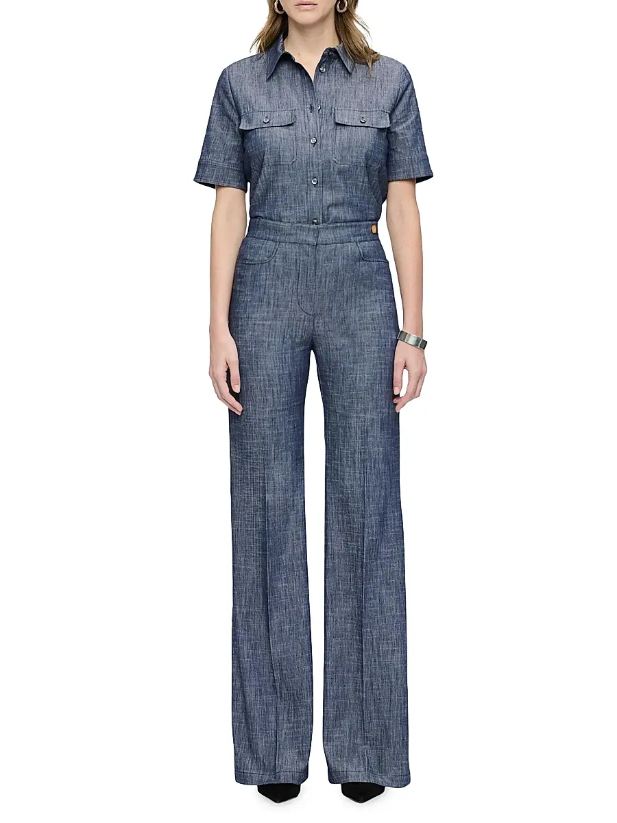 CALLAS MILANO Women's Tonne High Rise Flared Jeans | Thumbnail 2 CALLAS MILANO Women's Tonne High Rise Flared Jeans | Thumbnail 2