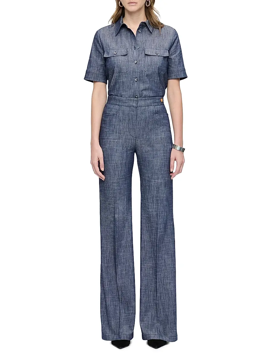 CALLAS MILANO Women's Tonne High Rise Flared Jeans | Thumbnail 5 CALLAS MILANO Women's Tonne High Rise Flared Jeans | Thumbnail 5