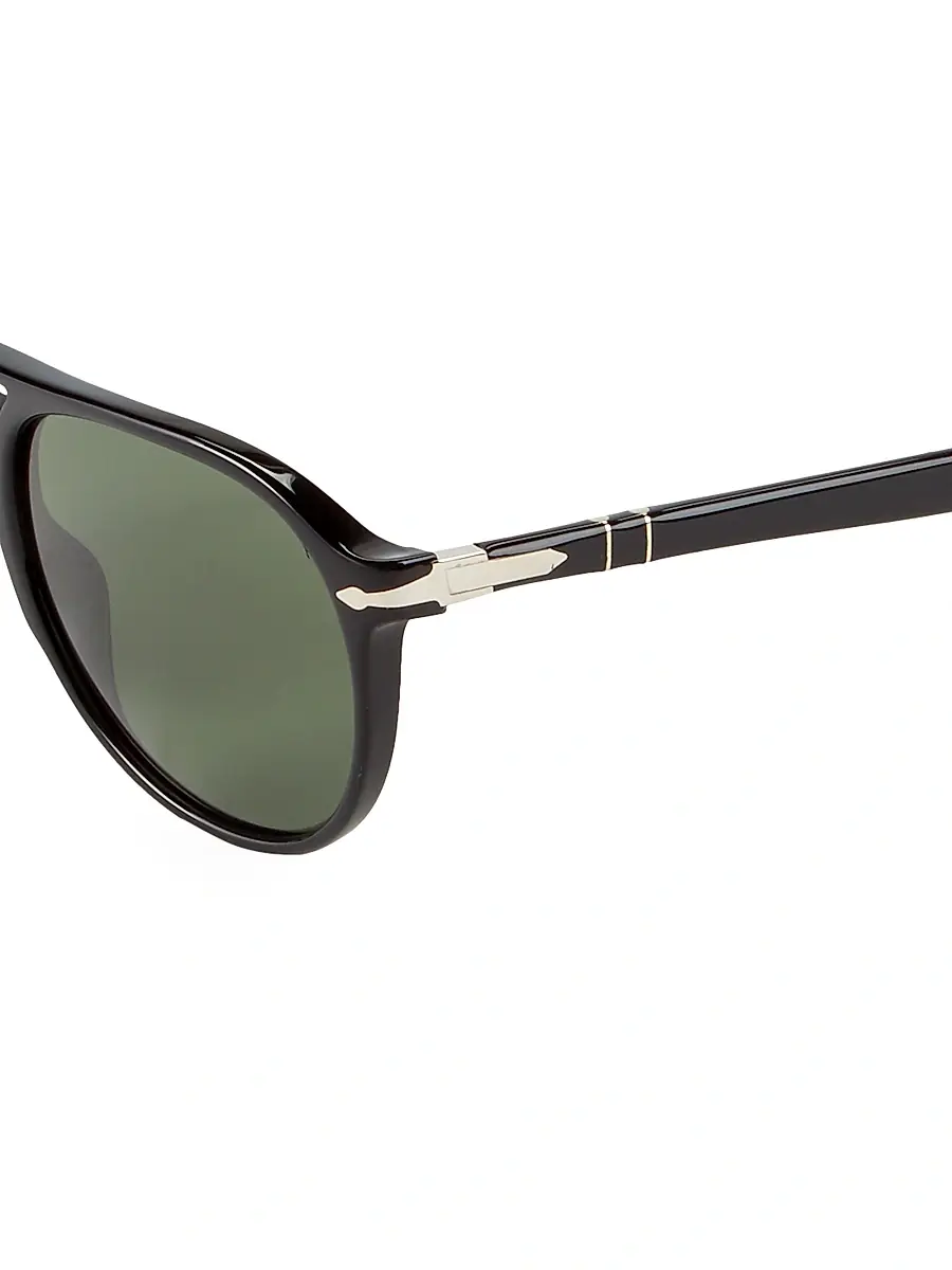 PERSOL Men's 52MM Aviator Sunglasses | Thumbnail 3