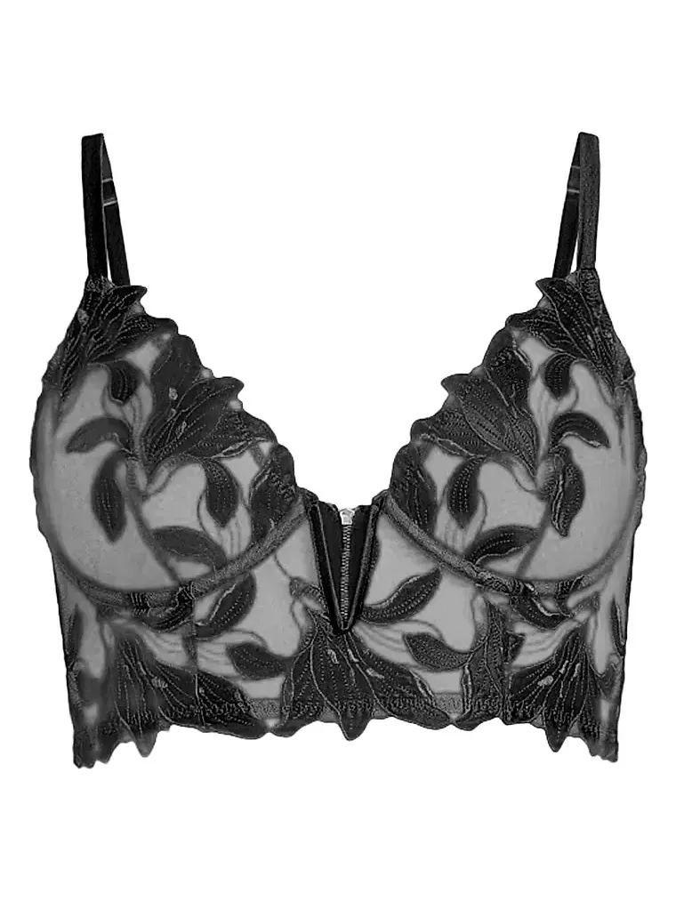 Women's Lily Lace Longline Underwire Bra Women's Lily Lace Longline Underwire Bra