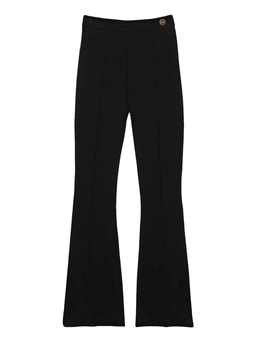 Women's Lola High Density Crepe Stretch Cropped Flare Trousers Women's Lola High Density Crepe Stretch Cropped Flare Trousers