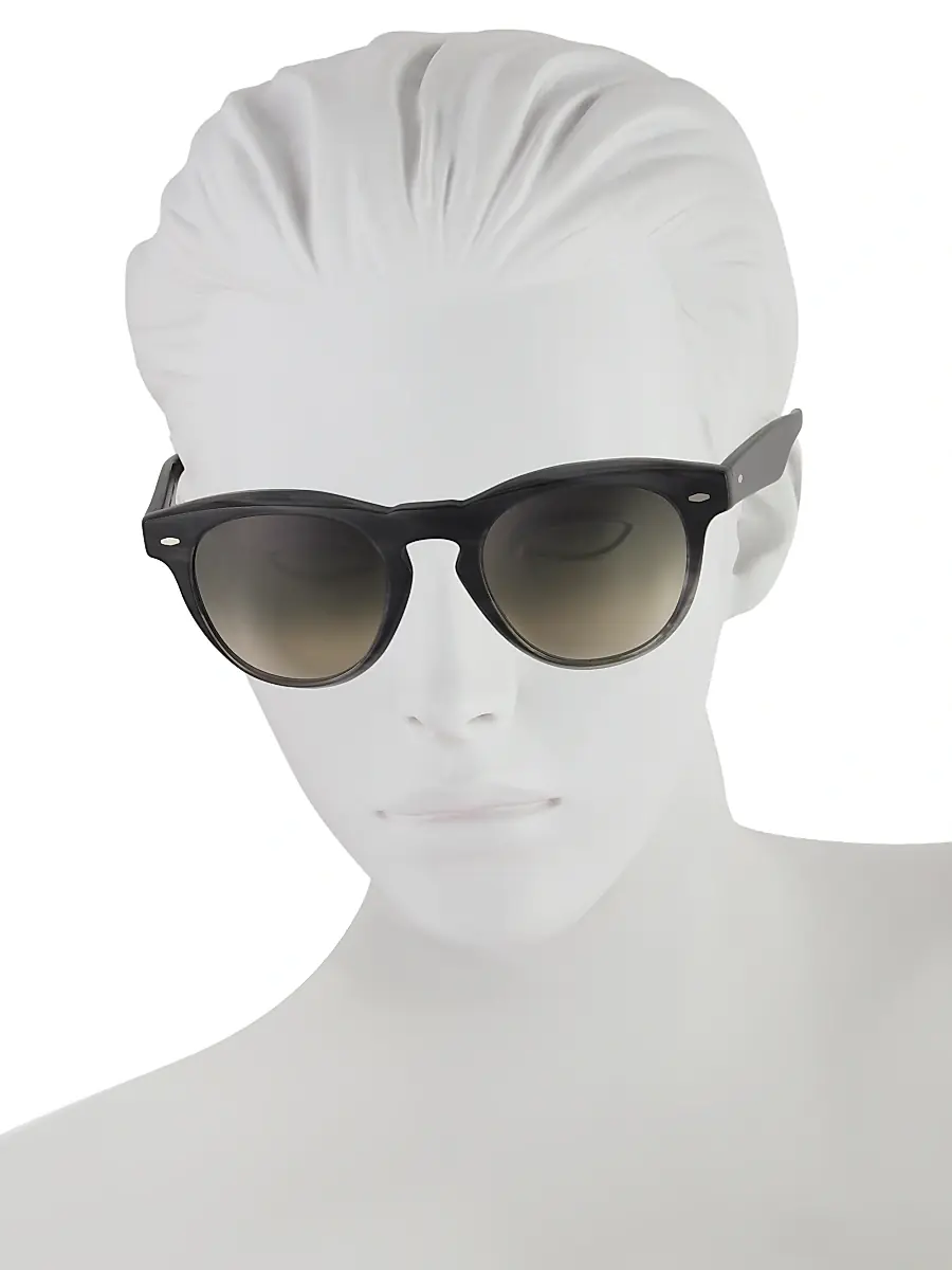 Brunello Cucinelli & Oliver Peoples Women's Nino 50MM Round Sunglasses | Thumbnail 4 Brunello Cucinelli & Oliver Peoples Women's Nino 50MM Round Sunglasses | Thumbnail 4