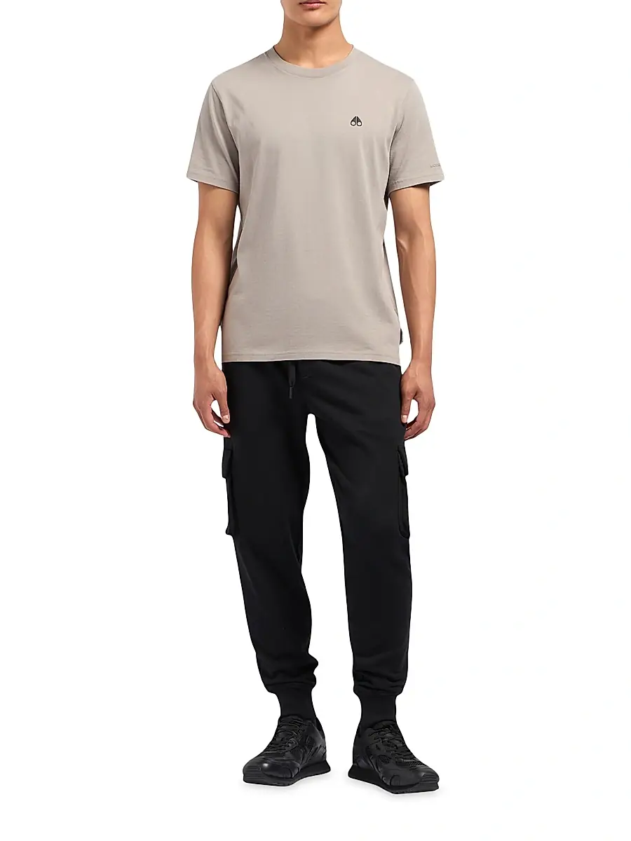 Moose Knuckles Men's Satellite Crewneck T-Shirt | Thumbnail 2