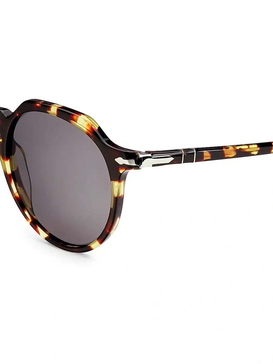PERSOL Men's Phantos 52MM Rounded Sunglasses | Thumbnail 3 PERSOL Men's Phantos 52MM Rounded Sunglasses | Thumbnail 3