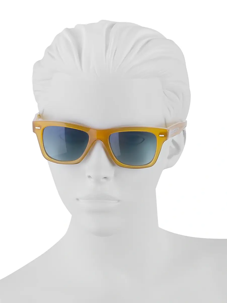 Oliver Peoples Women's Oliver Sun 51MM Square Sunglasses - Amber | Thumbnail 4 Oliver Peoples Women's Oliver Sun 51MM Square Sunglasses - Amber | Thumbnail 4