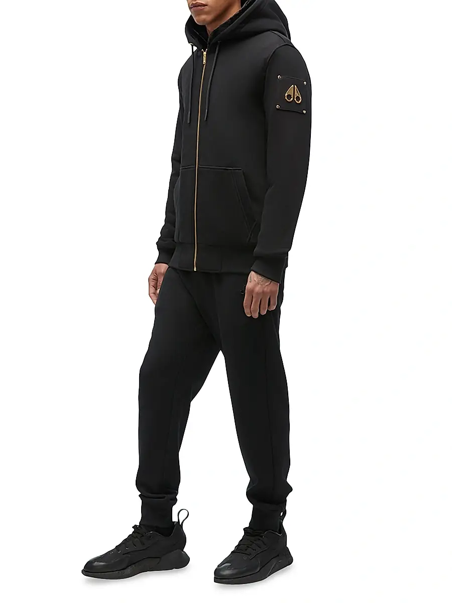 Moose Knuckles Men's Gold Capsule Linden Bunny Hoodie | Thumbnail 2