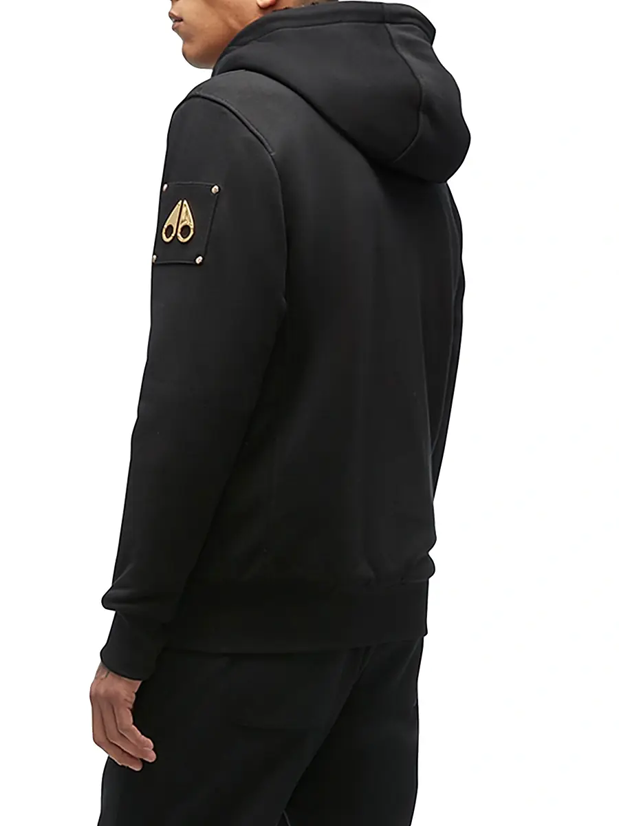 Moose Knuckles Men's Gold Capsule Linden Bunny Hoodie | Thumbnail 3