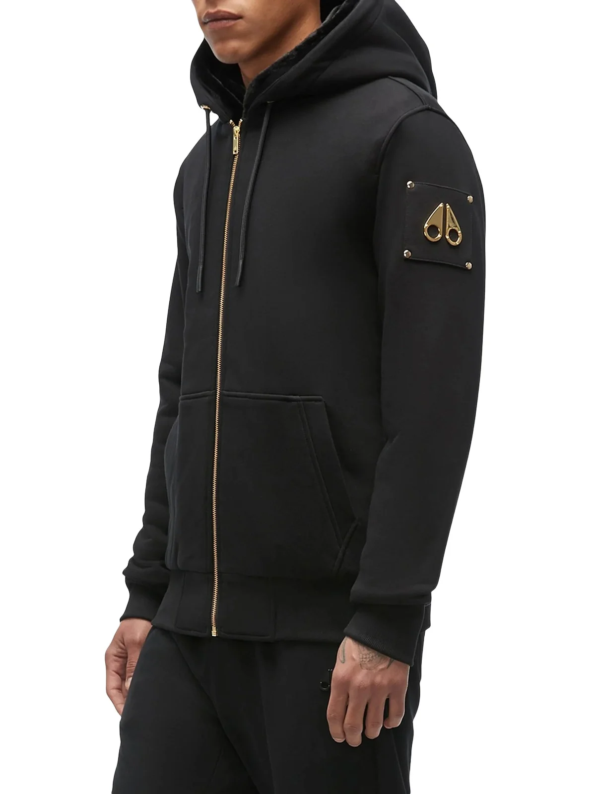 Moose Knuckles Men's Gold Capsule Linden Bunny Hoodie