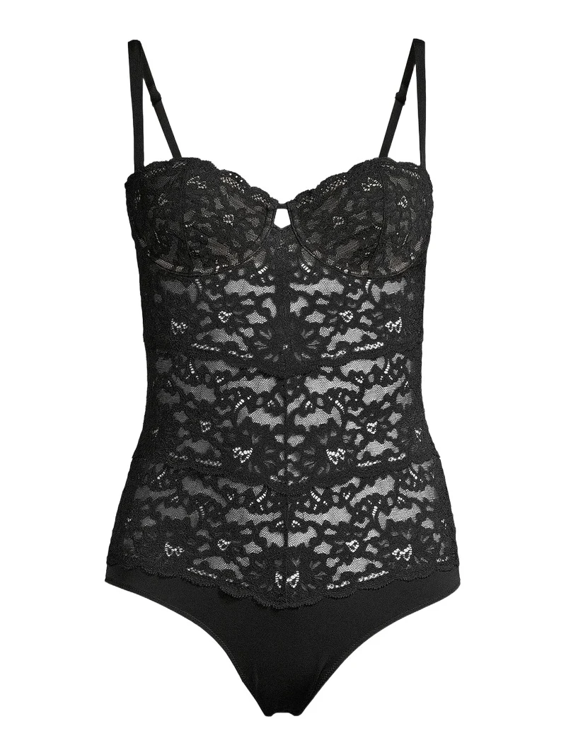 Women's Charlotte Lace Balconette Bodysuit Women's Charlotte Lace Balconette Bodysuit