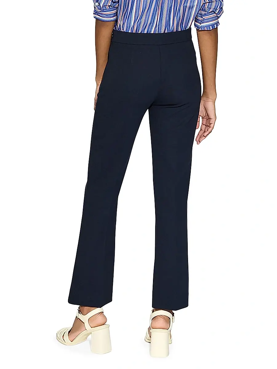 CALLAS MILANO Women's Lola High Density Crepe Stretch Cropped Flare Trousers | Thumbnail 3 CALLAS MILANO Women's Lola High Density Crepe Stretch Cropped Flare Trousers | Thumbnail 3