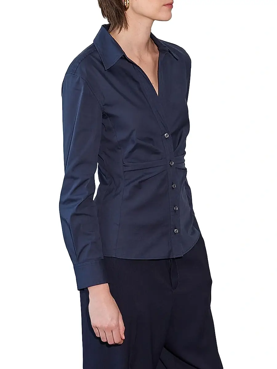 CALLAS MILANO Women's Savil - Stretch Poplin Shirt | Thumbnail 4