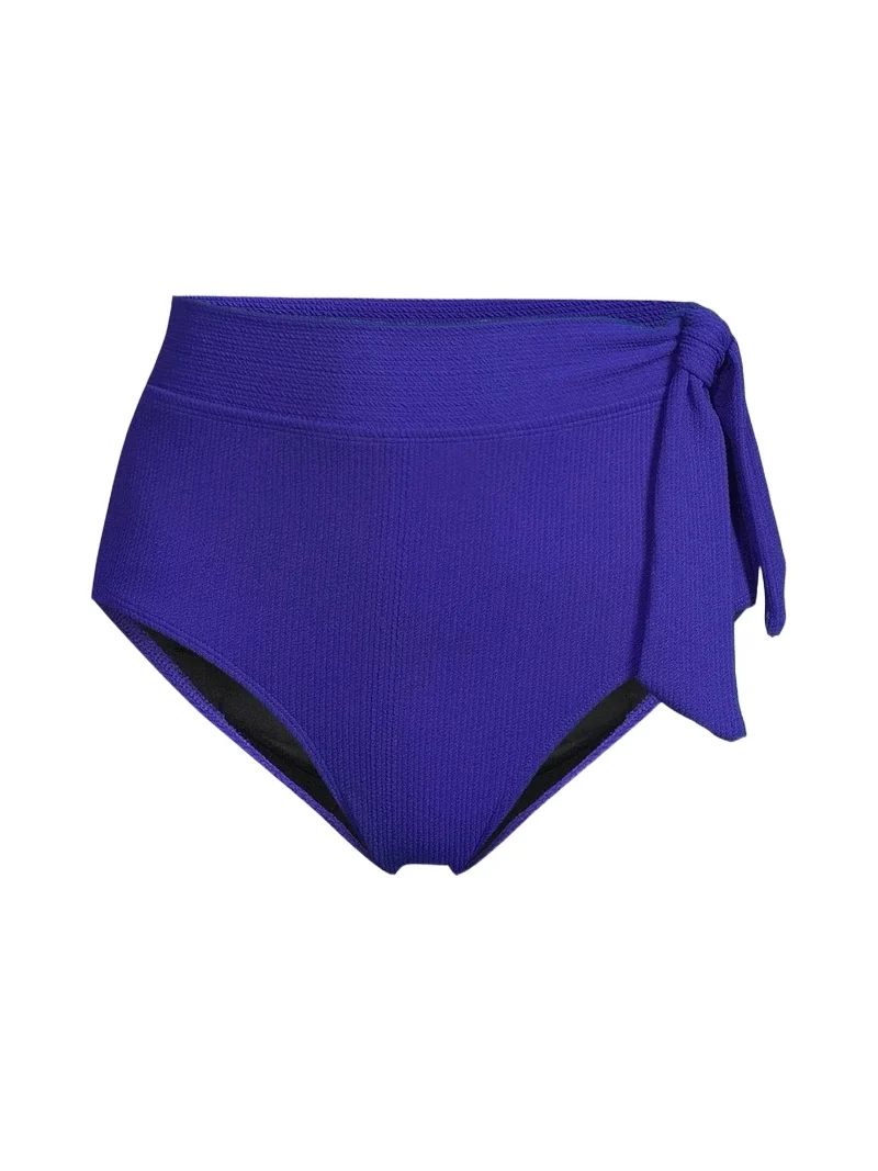 Women's Side Tie High-Waist Bikini Bottom Women's Side Tie High-Waist Bikini Bottom