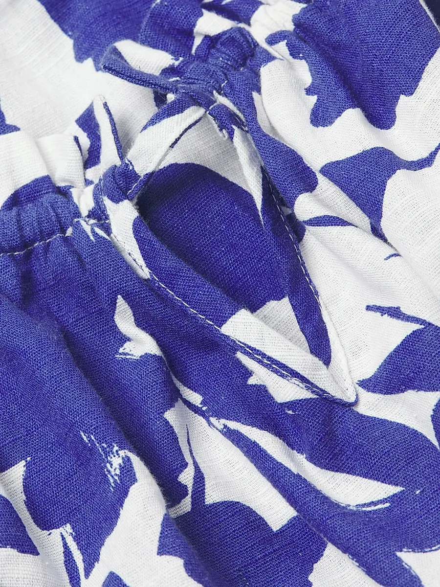 Change of Scenery Women's Abbie Leaf Cotton Halter Dress | Thumbnail 6