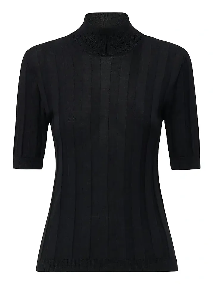Women's Jordyn Short Sleeve Mock Neck Sweater Women's Jordyn Short Sleeve Mock Neck Sweater