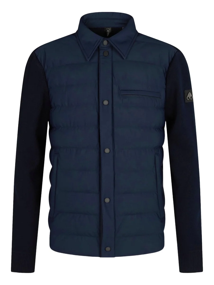 Moose Knuckles Men's Marble Down Hybrid Shirt Jacket
