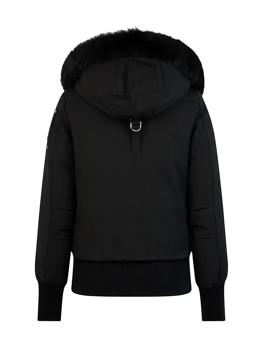 Moose Knuckles Women's Debbie Down Bomber Coat | Thumbnail 3