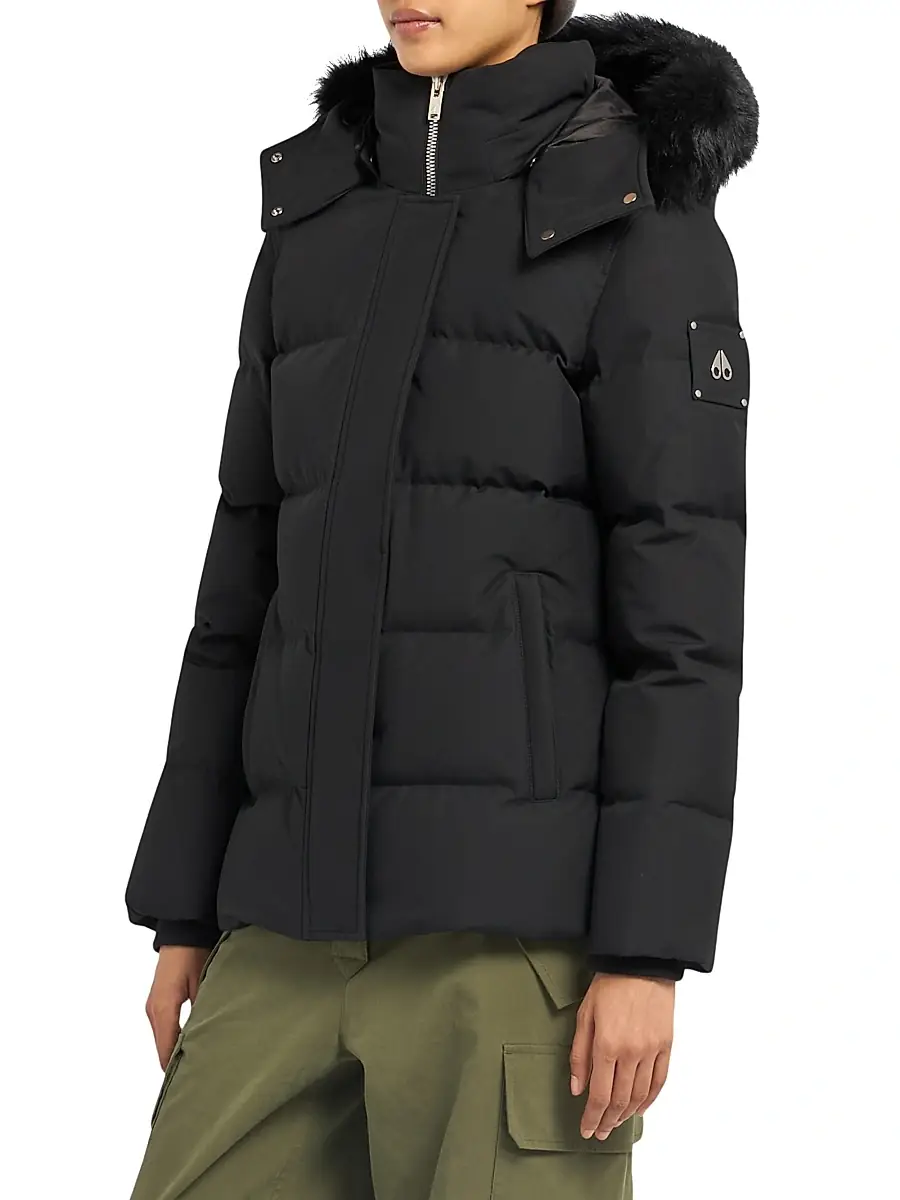 Moose Knuckles Women's Cloud 3Q Down Coat | Thumbnail 4