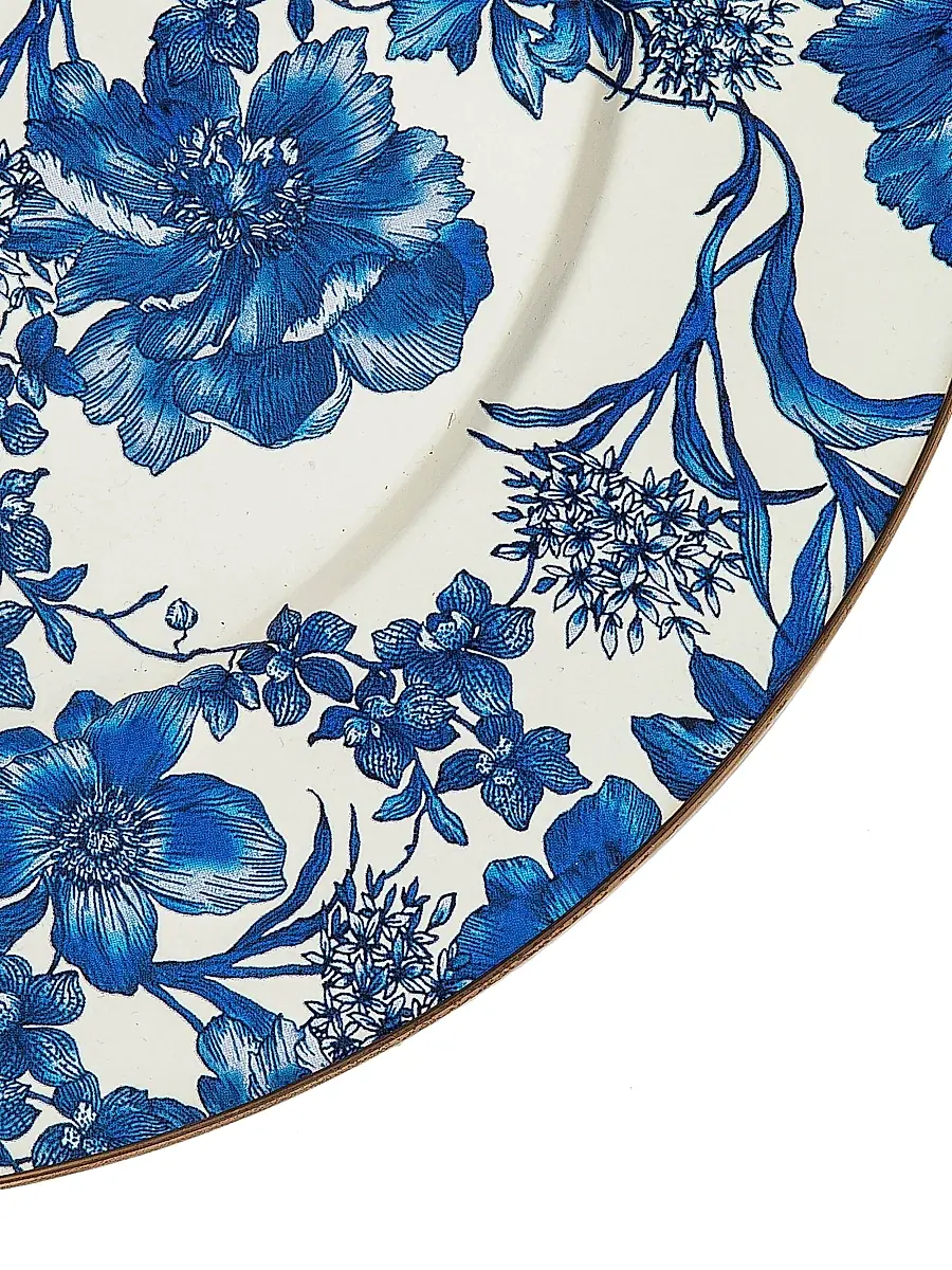 MacKenzie-Childs English Garden Royal Enamel Serving Platter | Thumbnail 2 MacKenzie-Childs English Garden Royal Enamel Serving Platter | Thumbnail 2
