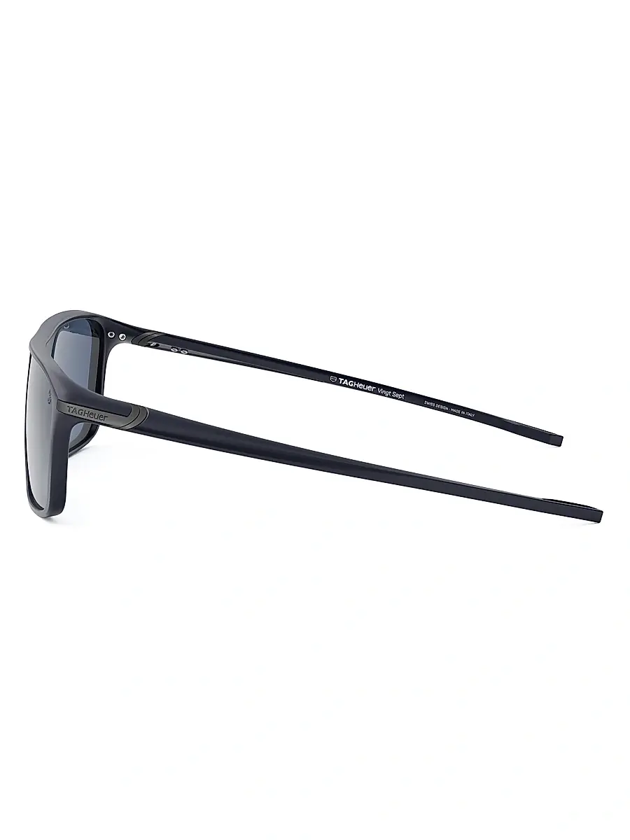 TAG Heuer Men's Vingt Sept 62MM Rectangular Sunglasses | Thumbnail 3 TAG Heuer Men's Vingt Sept 62MM Rectangular Sunglasses | Thumbnail 3