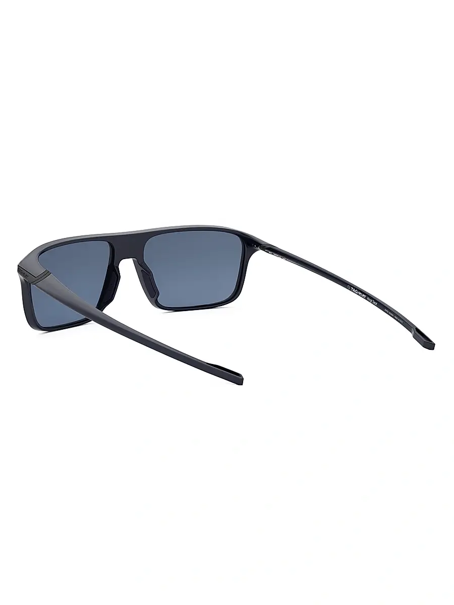 TAG Heuer Men's Vingt Sept 62MM Rectangular Sunglasses | Thumbnail 4 TAG Heuer Men's Vingt Sept 62MM Rectangular Sunglasses | Thumbnail 4