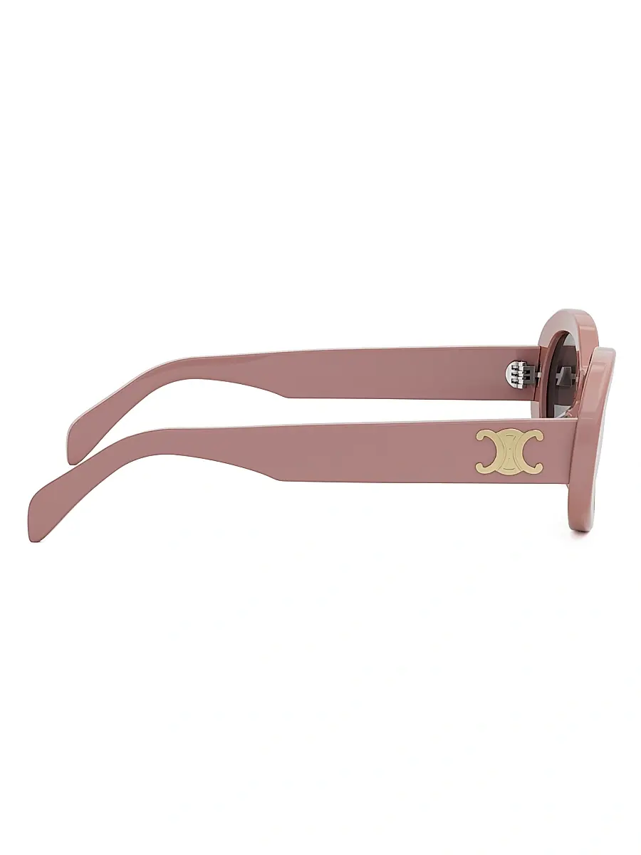 Celine Men's 52MM Oval Acetate Sunglasses | Thumbnail 7 Celine Men's 52MM Oval Acetate Sunglasses | Thumbnail 7