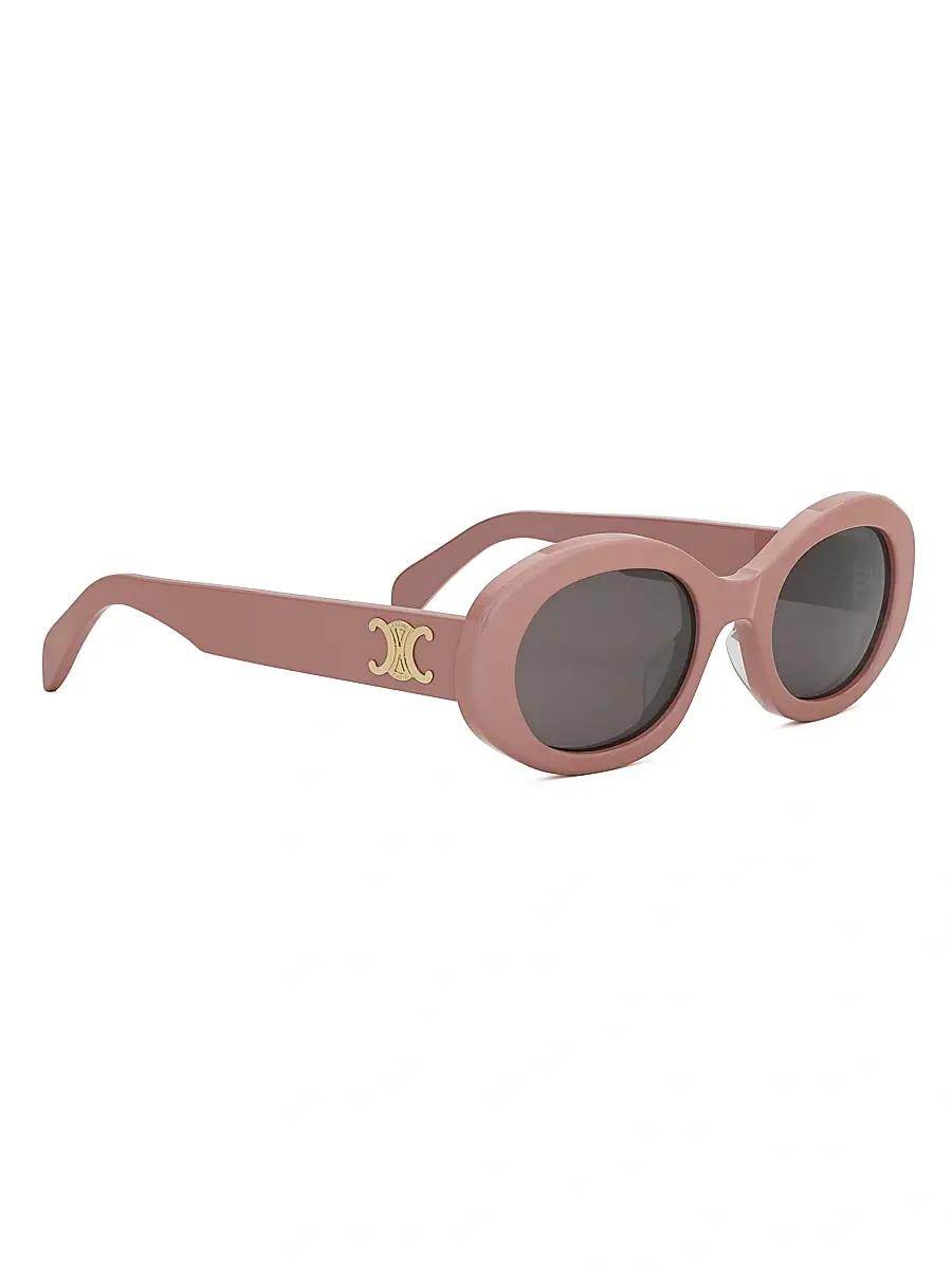 Celine Men's 52MM Oval Acetate Sunglasses | Thumbnail 8 Celine Men's 52MM Oval Acetate Sunglasses | Thumbnail 8