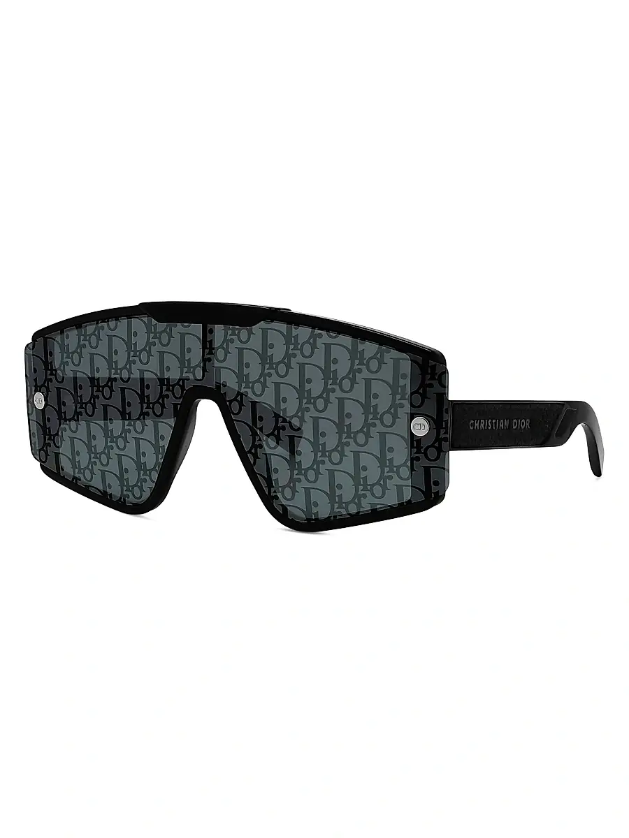 Saks Fifth Avenue Men's Diorxtrem MU Mask Sunglasses - Black | Image 1 Saks Fifth Avenue Men's Diorxtrem MU Mask Sunglasses - Black | Image 1