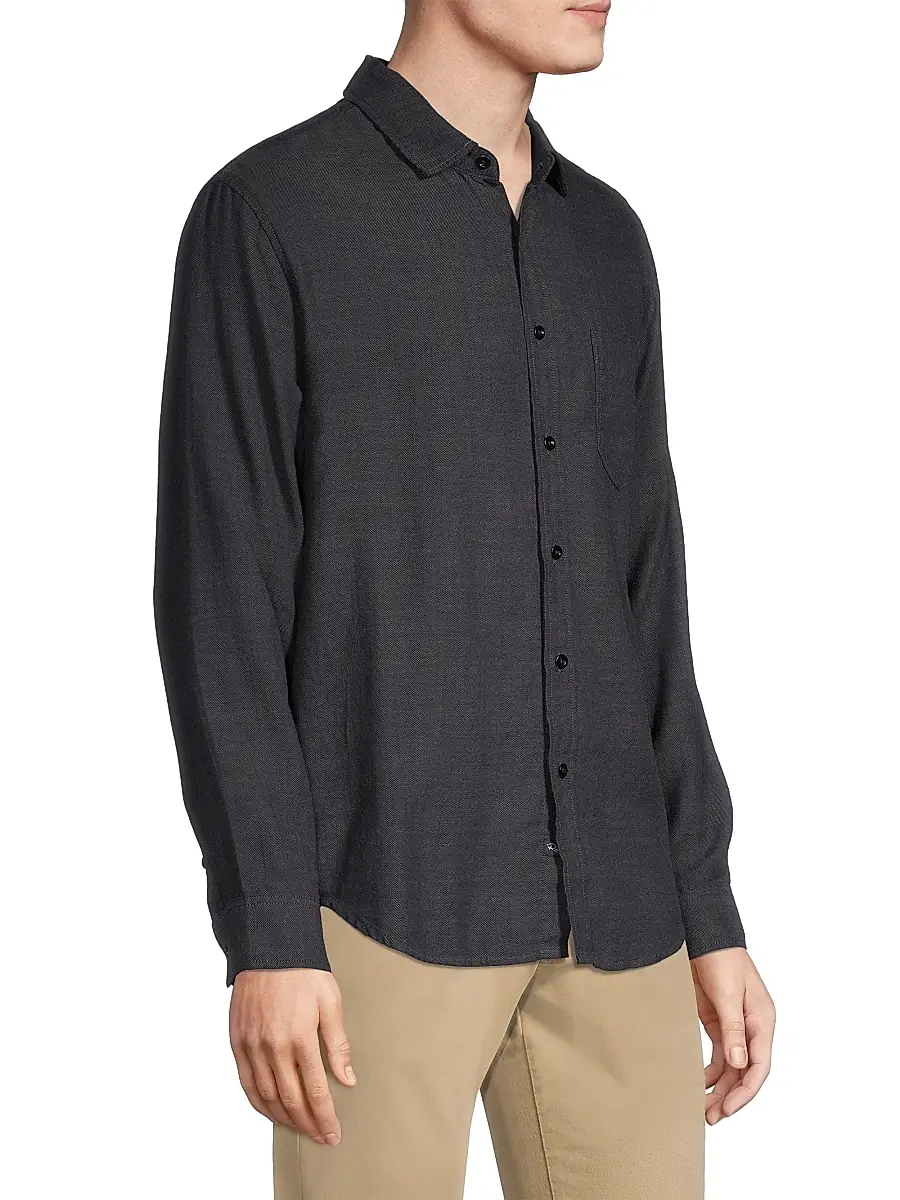 RAILS Men's Wyatt Chambray Shirt | Thumbnail 4