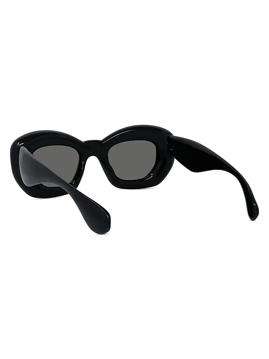 Loewe Men's Inflated 47MM Butterfly Sunglasses | Thumbnail 4 Loewe Men's Inflated 47MM Butterfly Sunglasses | Thumbnail 4