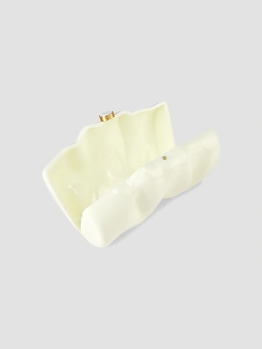 Cult Gaia Women's Scrunch Clutch | Thumbnail 4