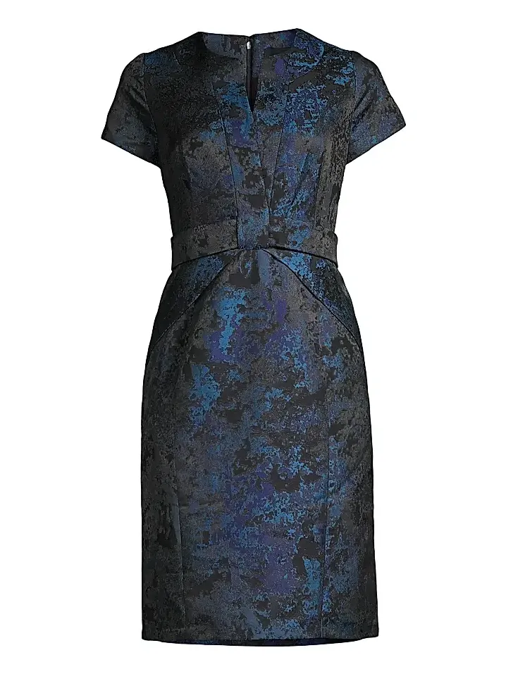Shani Women's Jacquard Sheath Dress