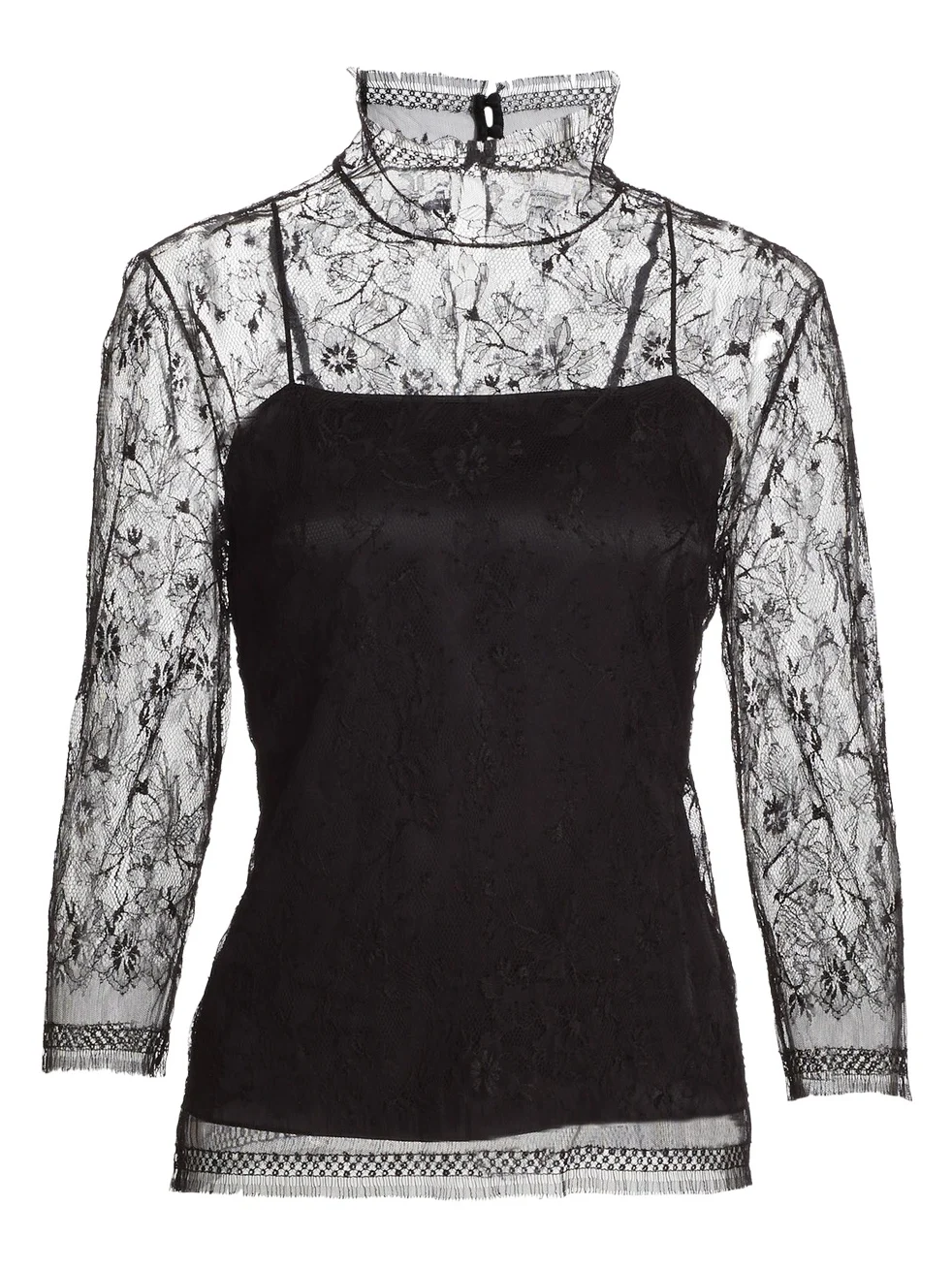 Women's Samira High-Neck Lace Top