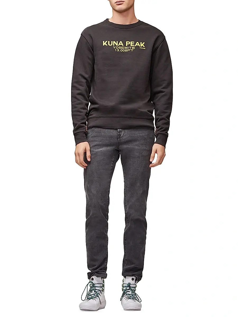 Frame L'Homme Cotton-Blend Slim-Fit Jeans | Thumbnail 2 Frame L'Homme Cotton-Blend Slim-Fit Jeans | Thumbnail 2