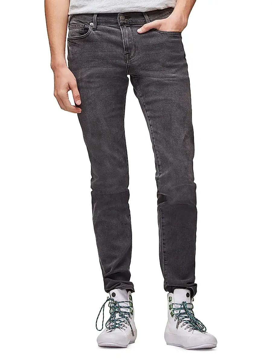 Frame L'Homme Cotton-Blend Slim-Fit Jeans | Thumbnail 3 Frame L'Homme Cotton-Blend Slim-Fit Jeans | Thumbnail 3