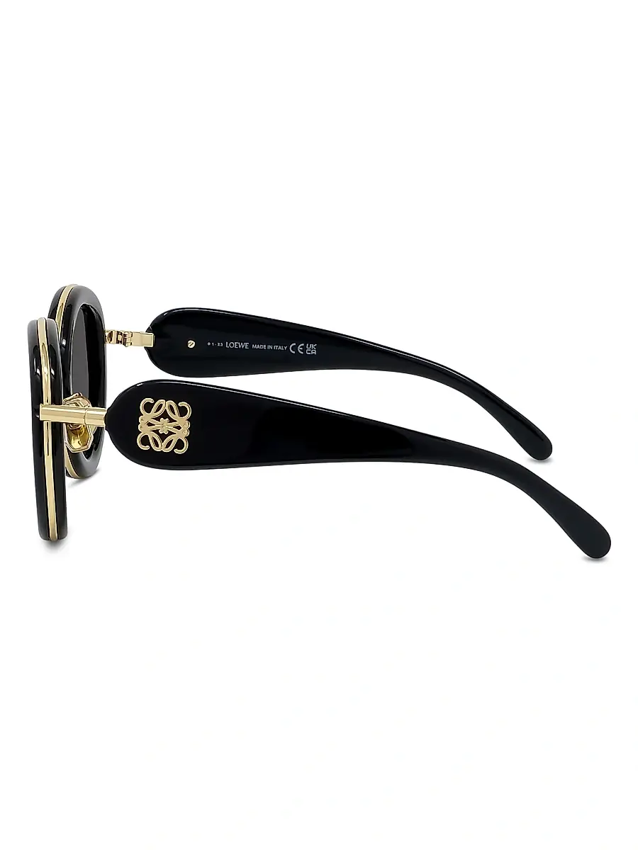 Loewe Men's Metal Round 49MM Sunglasses | Thumbnail 4 Loewe Men's Metal Round 49MM Sunglasses | Thumbnail 4