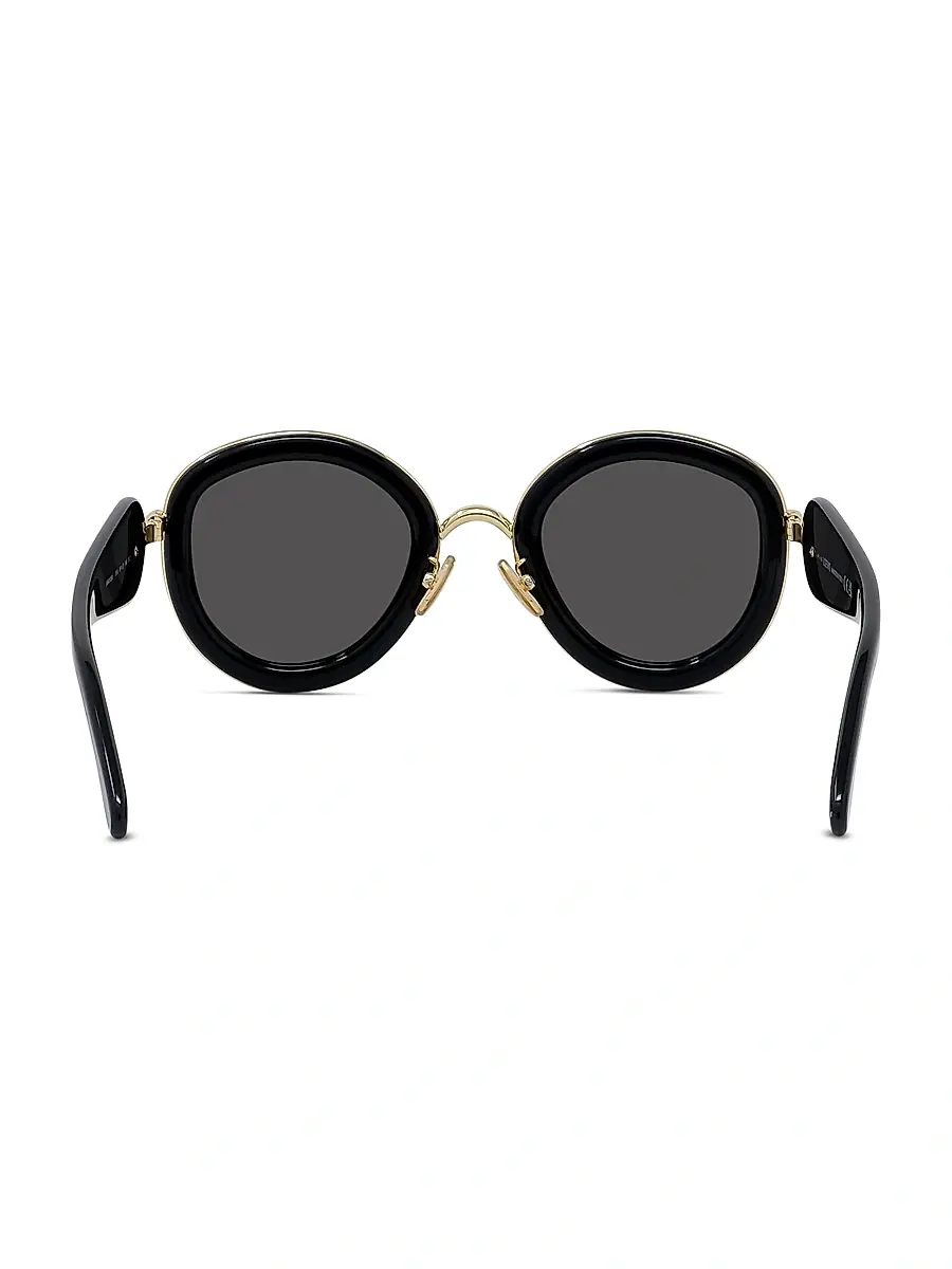 Loewe Men's Metal Round 49MM Sunglasses | Thumbnail 6 Loewe Men's Metal Round 49MM Sunglasses | Thumbnail 6
