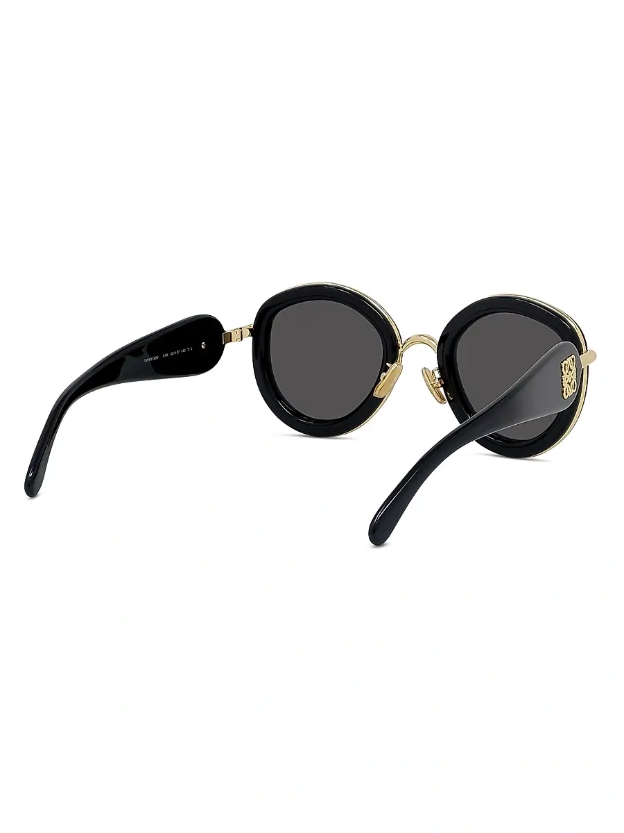 Loewe Men's Metal Round 49MM Sunglasses | Thumbnail 7 Loewe Men's Metal Round 49MM Sunglasses | Thumbnail 7