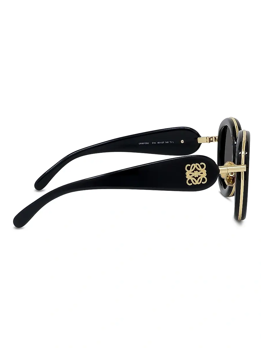 Loewe Men's Metal Round 49MM Sunglasses | Thumbnail 8 Loewe Men's Metal Round 49MM Sunglasses | Thumbnail 8