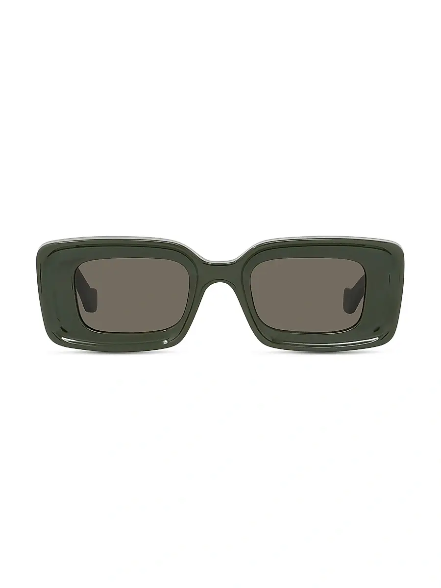 Loewe Men's Anagram 46MM Geometric Sunglasses | Thumbnail 2 Loewe Men's Anagram 46MM Geometric Sunglasses | Thumbnail 2