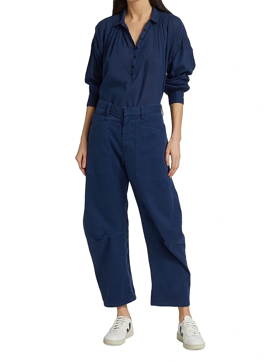 Nili Lotan Women's Miles Pullover Blouse | Thumbnail 2