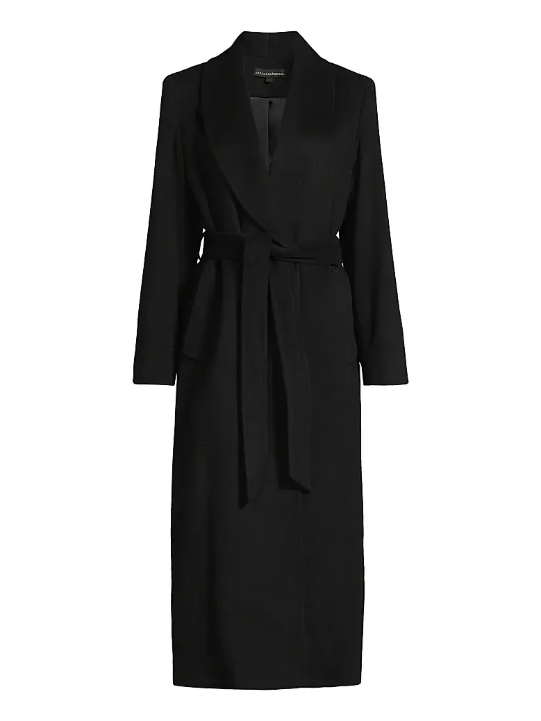 Women's Cashmere Shawl-Collar Coat Women's Cashmere Shawl-Collar Coat
