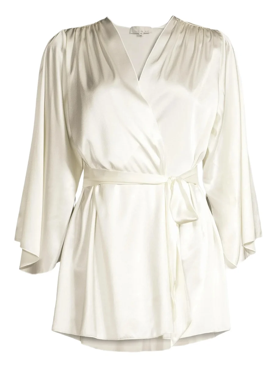 Women's Satin Short Robe