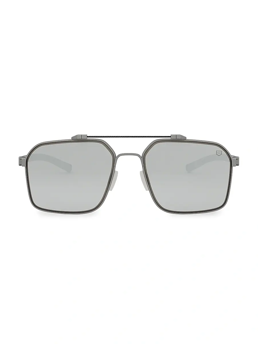TAG Heuer Men's Flex Dyneema 57MM Square Sunglasses | Thumbnail 2