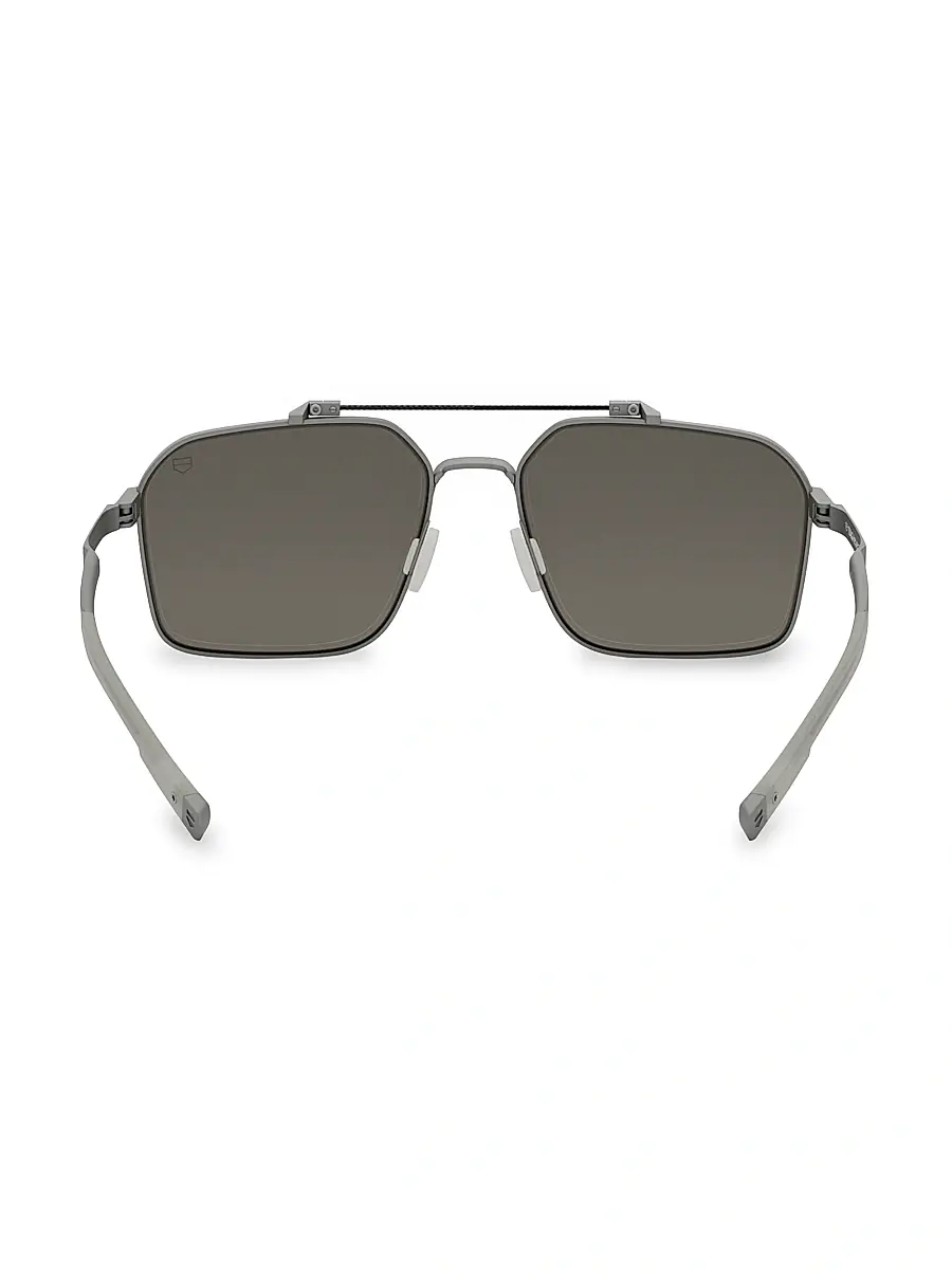 TAG Heuer Men's Flex Dyneema 57MM Square Sunglasses | Thumbnail 5